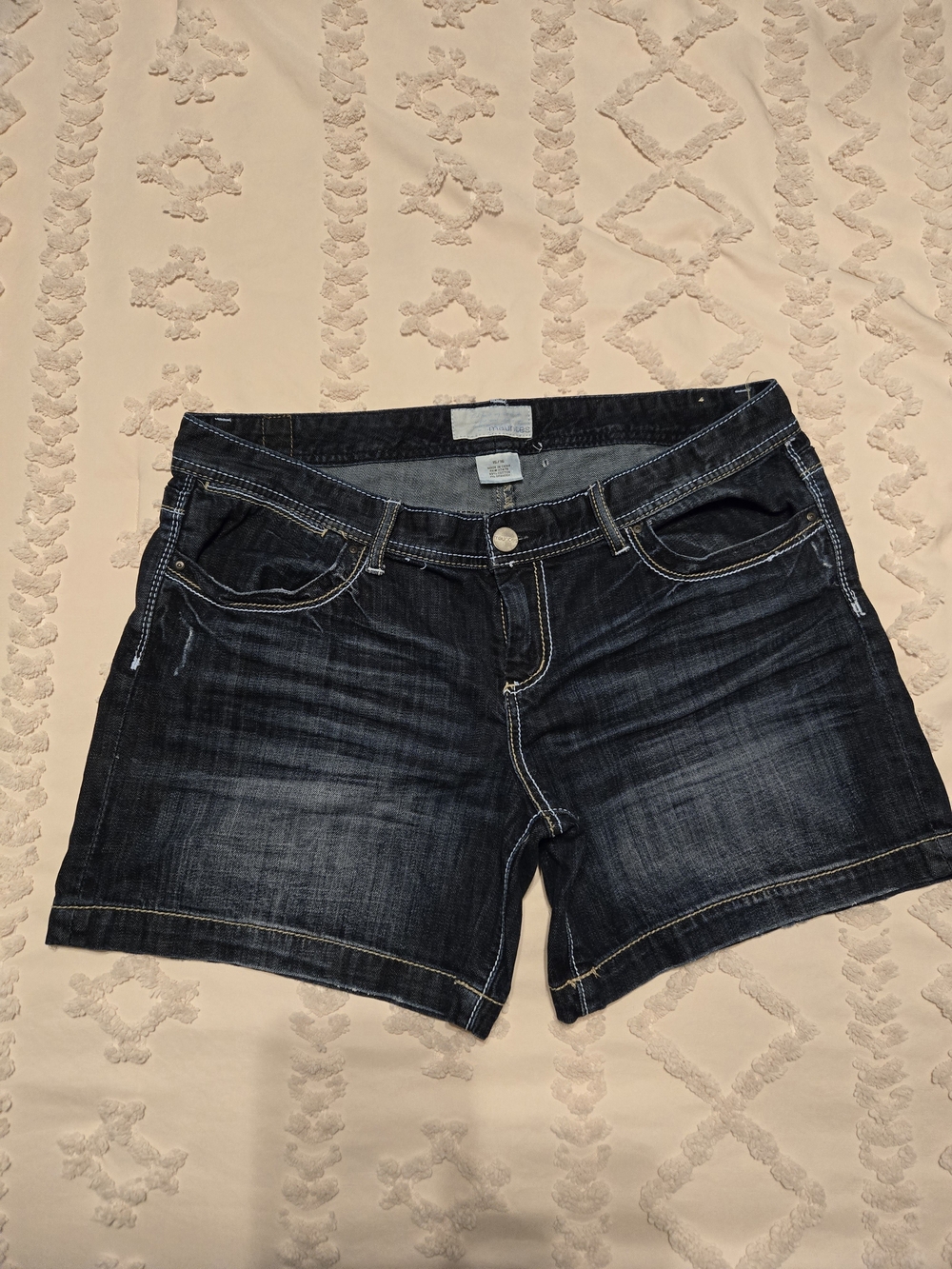 Maurices Dark Indigo Denim Jean Shorts